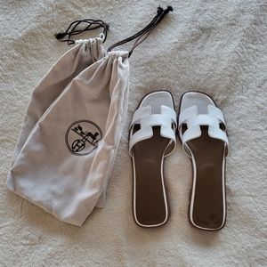 Hermes Oran Sandals